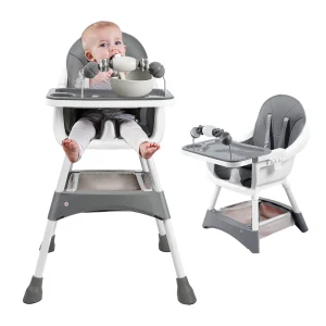 Baby High Chair with a Toy Rack
